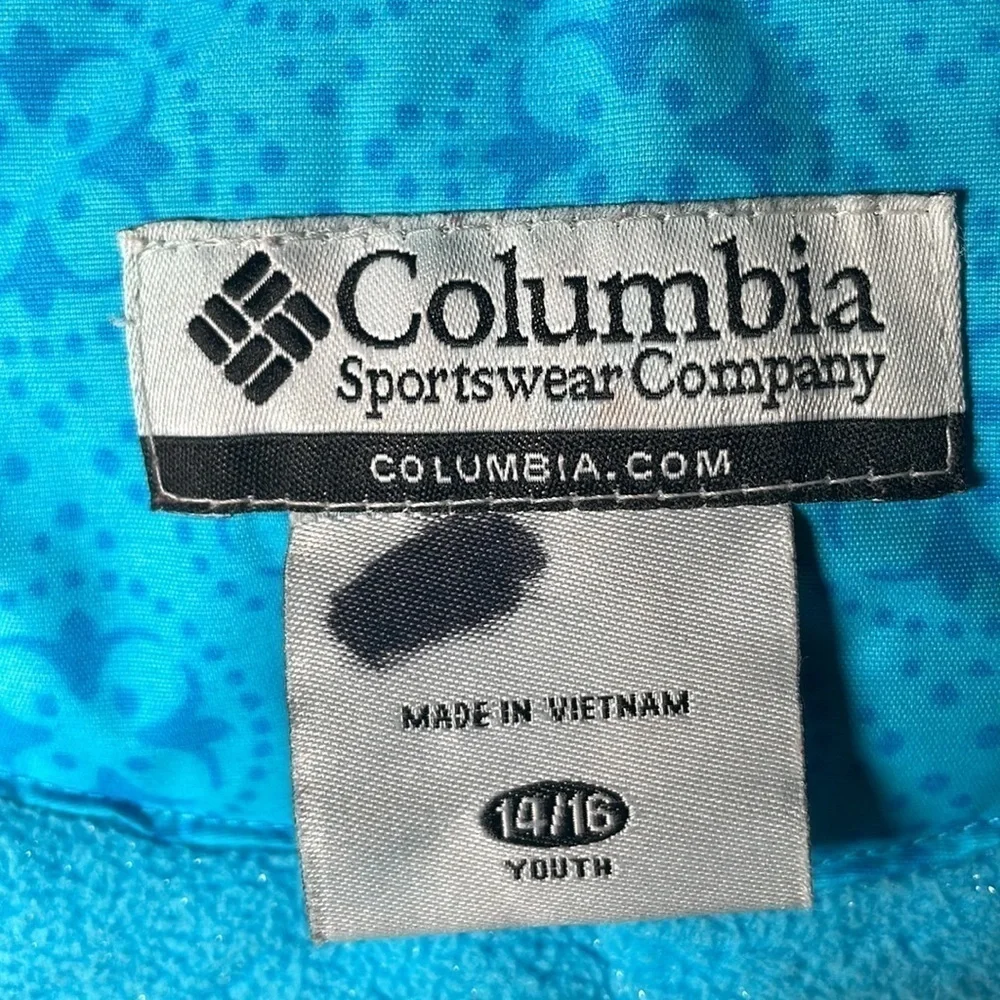COLUMBIA Nylon Winter Jacket Size 14/16